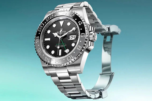 Gesamtansicht der Rolex Oyster Perpetual GMT-Master II