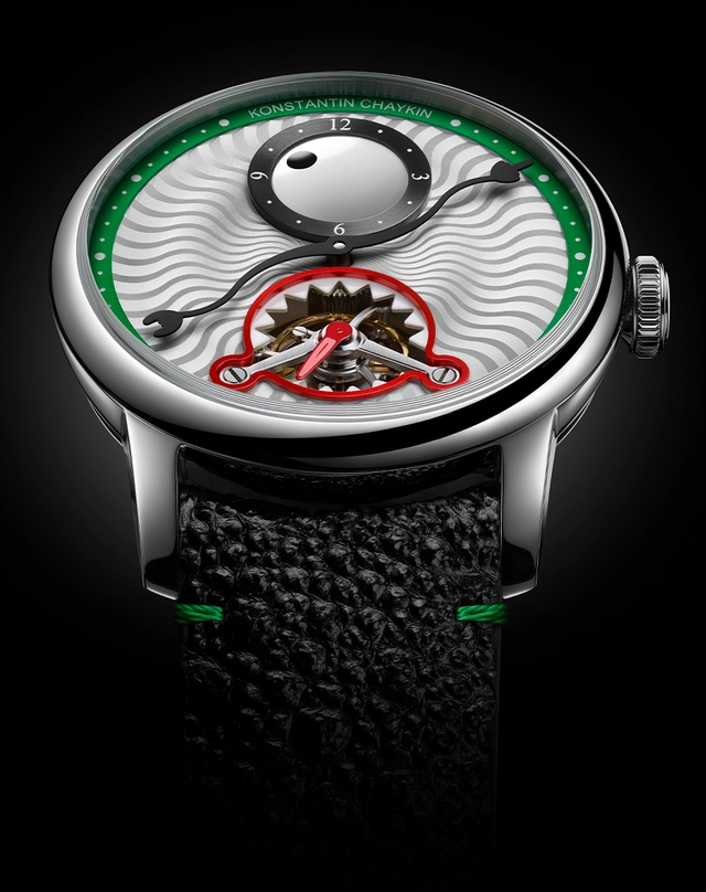 Louis Erard X Konstantin Chaykin – Time Eater Tourbillon Louis Erard X Konstantin Chaykin – Time Eater Tourbillon, limitierte Uhr mit Tourbillon