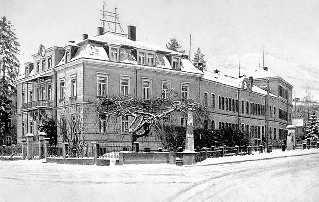 Das Stammhaus von A. Lange & Söhne im Jahr 1920