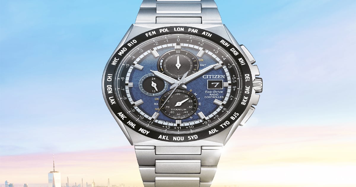 Montre Radiocommandée Citizen AT8238-84L Super Titanium Pour Homme - Joyeriacanovas