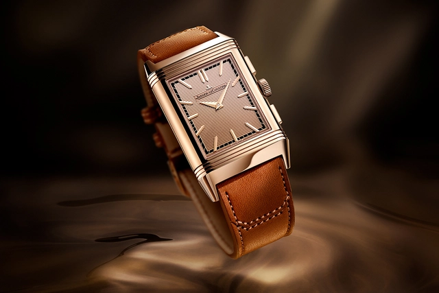  Jaeger-LeCoultre Reverso Tribute Chronograph 18 Karat Rotgold