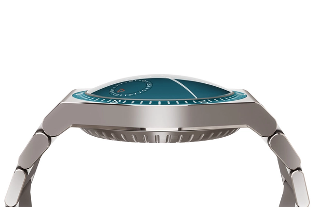 Ressence Type 7 XV: Die Ölfüllung sorgt für eine erstaunliche Darstellung auf dem Zifferblatt.