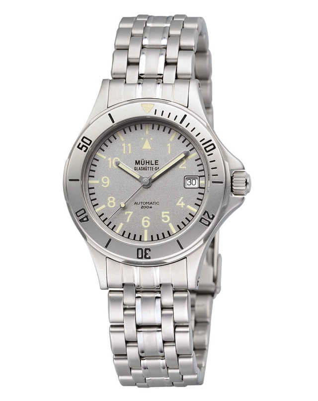 Muehle-Herren-Sport-Taucheruhr-1996.jpg Mühle-Glashütte Herren-Sport-Taucheruhr von 1996