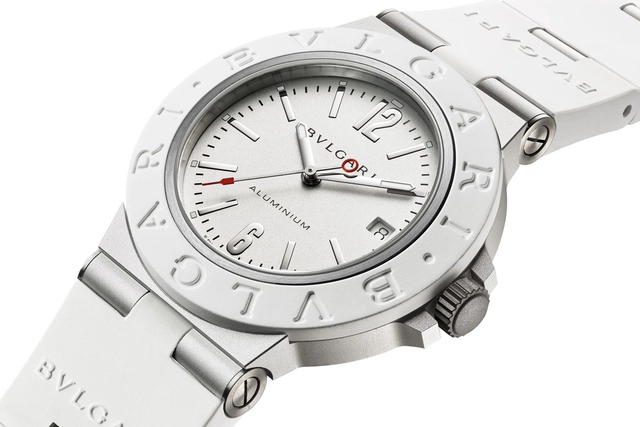 Bulgari: Aluminium White Automatic