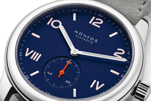 Nomos Glashütte Club Campus Night Sky Detail