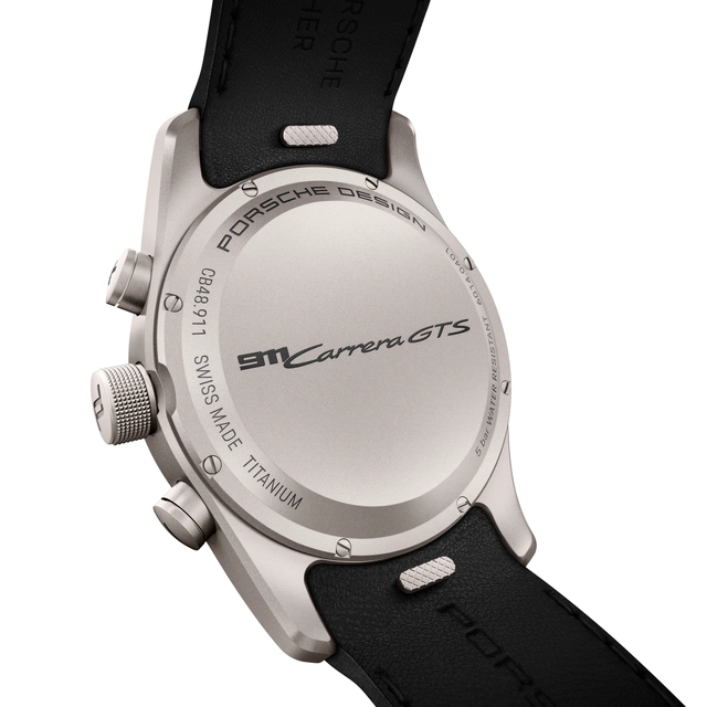 Porsche Design custom-built Timepieces Programm, Rückseite Globetimer Porsche Design custom-built Timepieces Programm, Rückseite Globetimer