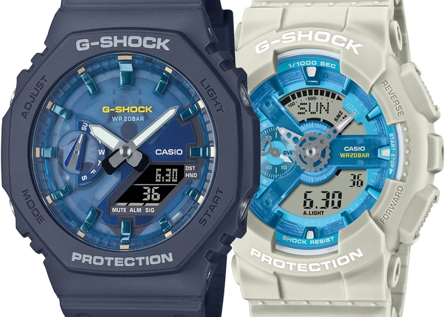 Modelle der G-Shock Oasis-Serie