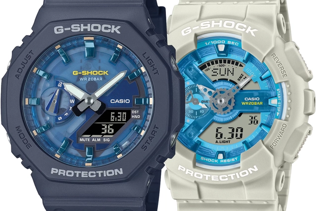 Modelle der G-Shock Oasis-Serie