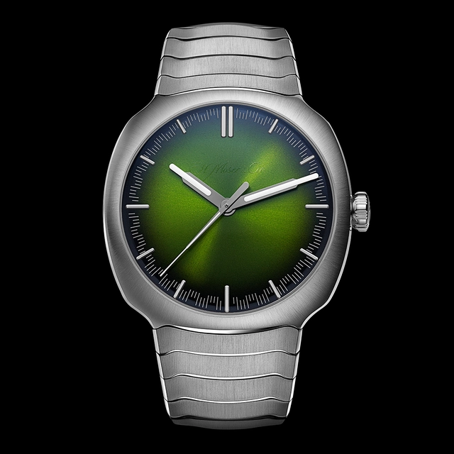 H. Moser & Cie. Streamliner Centre Seconds Matrix Green