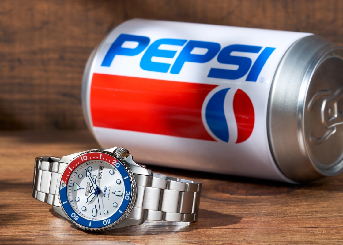 SBSC023 SEIKO PEPSI 世界限定：7,000本うち国内500本 Seiko 5 Sports SKX series Pepsi® collaboration limited
