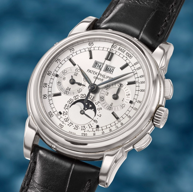 Patek Philippe 5970G Detail und Zifferblatt der Patek Philippe 5970G