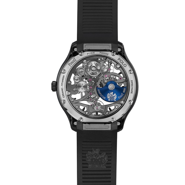 Uhrwerk der Piaget Polo Ceramic Skeleton