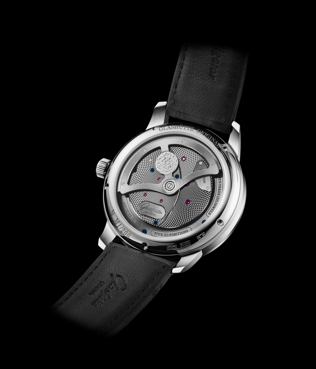 Glashütte Original PanoLunarInverse, Boden