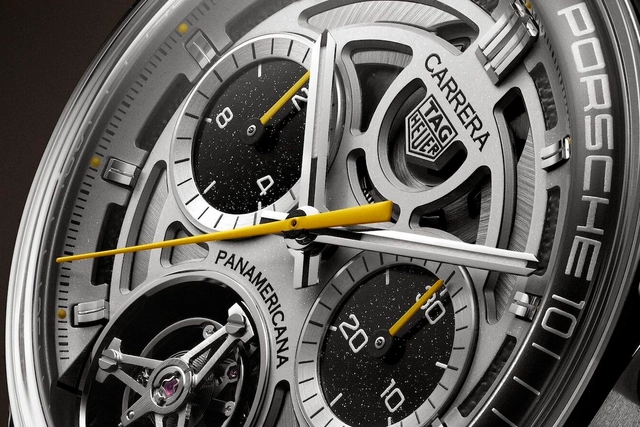 02_Tag Heuer_Carrera Chronograph Tourbillon x Porsche Panamericana.jpg Tourbillon der TAG Heuer Carrera x Porsche Panamericana