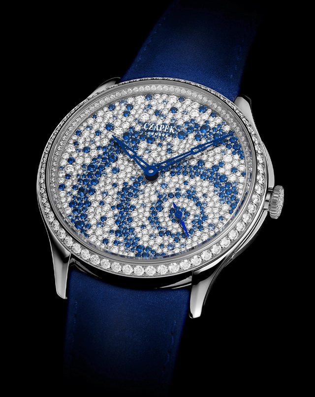 WatchTime-Czapek-PromenadeDiamondDrops-Gehäuse.jpg Czapek – Promenade Diamond Drops, Weißgolduhr mit Diamantbesatz