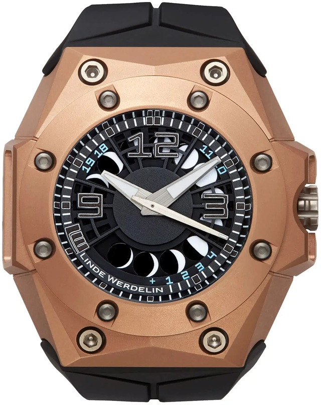 Linde Werdelin – Oktopus Moon Gold Black Ink