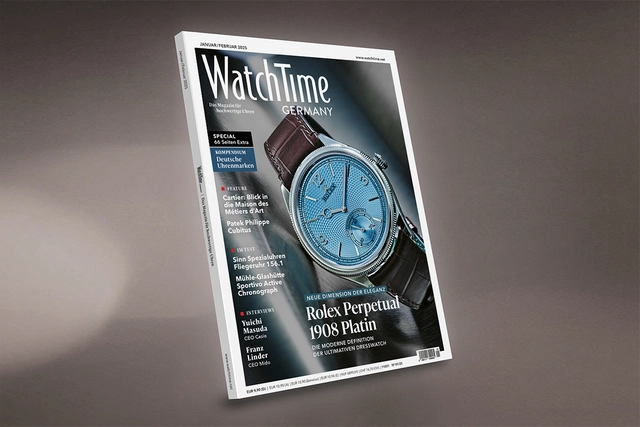 Rolex auf dem Cover der neuen WatchTime Germany Magazin