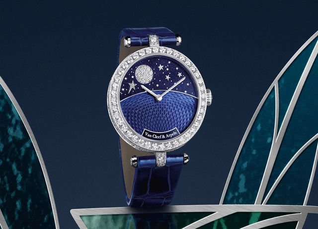 Van Cleef & Arpels Lady Jour Nuit watch