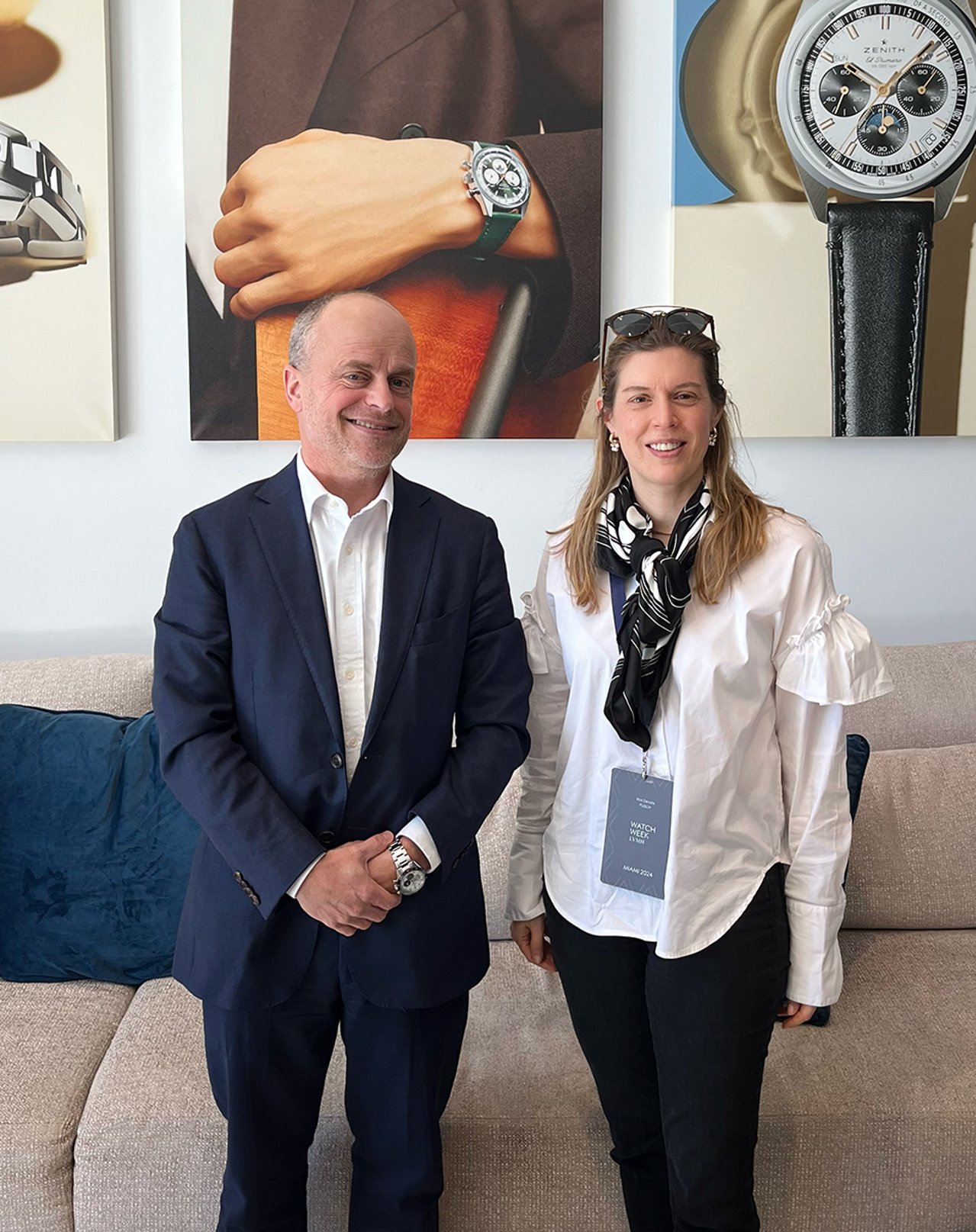 Die ersten Wochen im Amt: Zenith CEO Benoit de Clerck im Interview ...