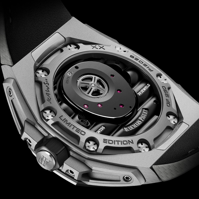 Rückseite der Royal Oak Concept Tourbillon „Companion“