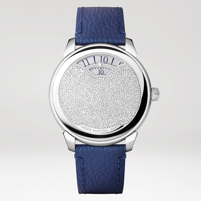 Louis Vuitton Tambour Convergence – Platinum, Diamonds W9PT11