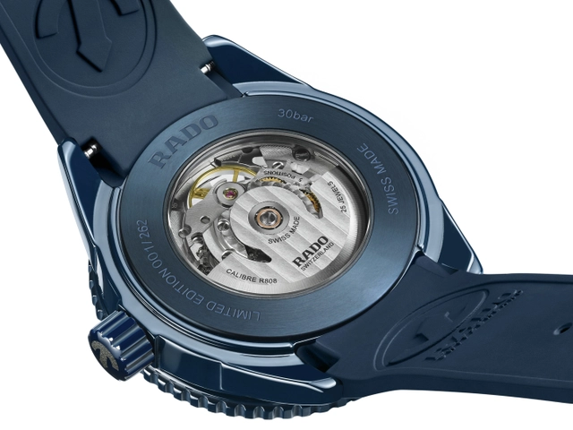 Rado Captain Cook High-Tech Ceramic Skeleton, Rueckansicht