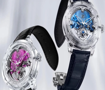 Die Ulysse Nardin Royal Sapphire Blue und Royal Sapphire Ruby