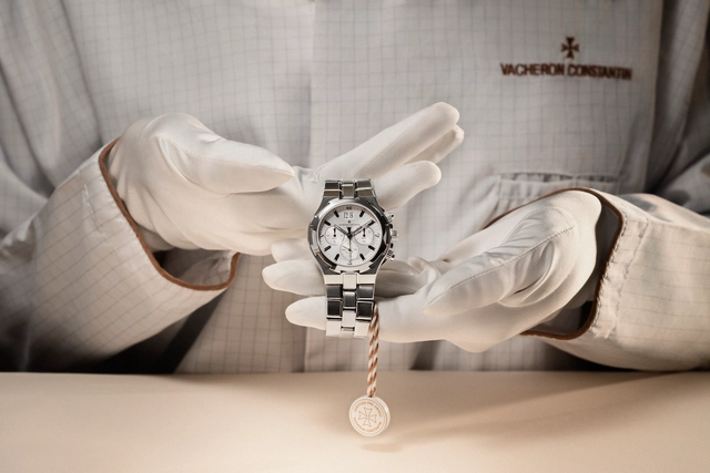Vacheron Constantin Uhr wird begutachtet