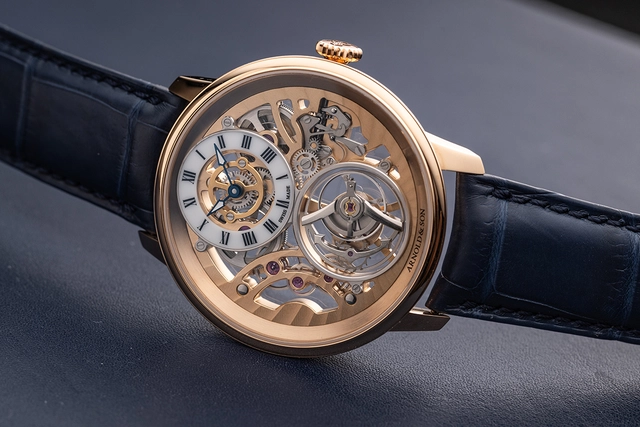 Arnold & Son Ultrathin Tourbillon Skeleton Rotgold 1UTBR.Z01A.C246R