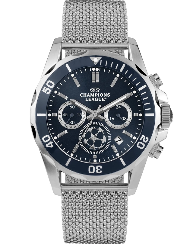 WatchTime-JacquesLemans-UEFACL-Freisteller.jpg Jacques Lemans – UEFA Champions League Edition, Chronograph aus Edelstahl