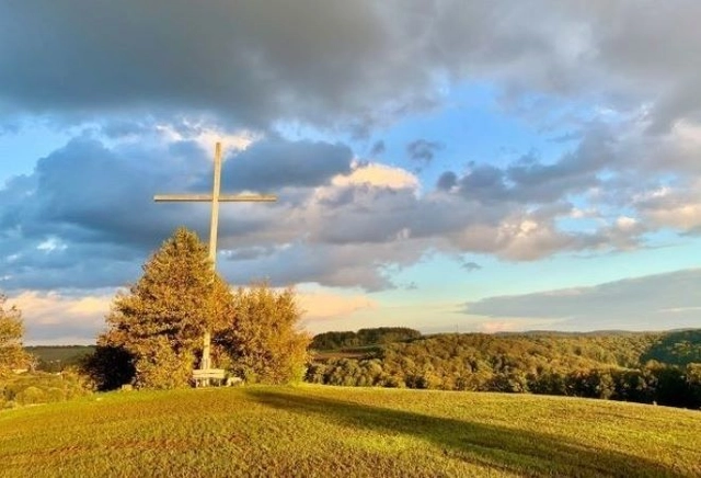 Landschaft in der Abendsonne