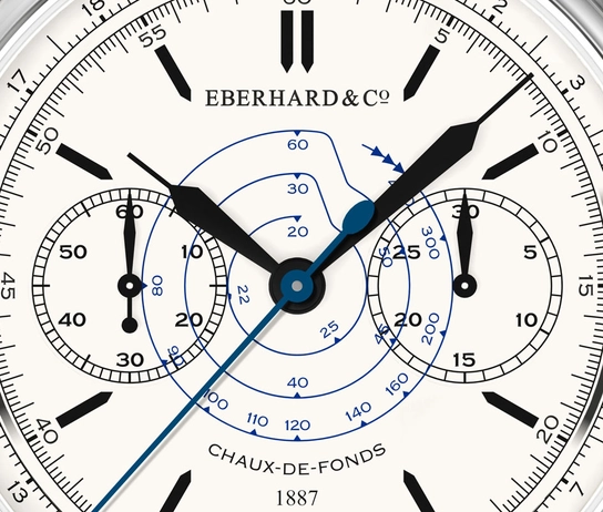 Eberhard & Co.: Neue Chronographen in der Linie 1887