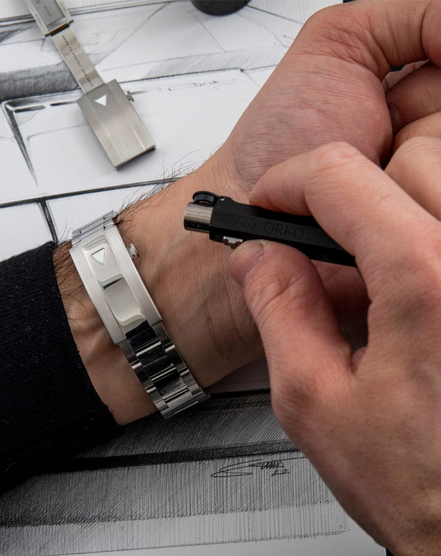 Orkos – Watchlock Orkos – Watchlock, Verschluss für Luxusuhren