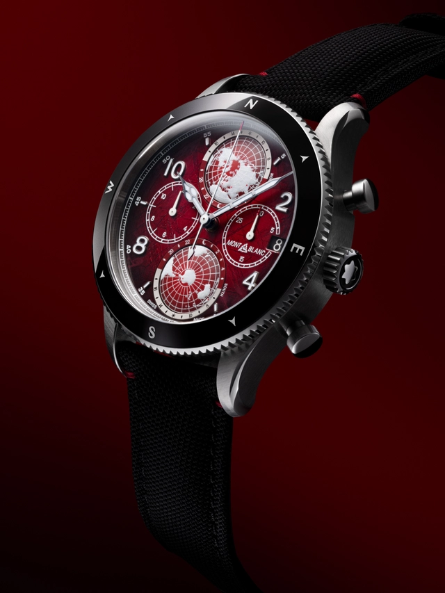 Montblanc 1858 Geosphere Chronograph 0 Oxygen The 8000 Limited Edition