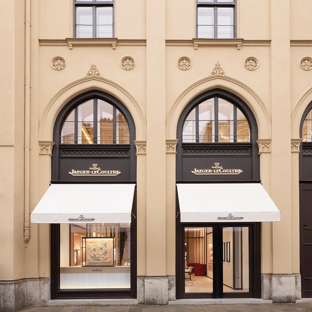 Die Jaeger-LeCoultre Boutique in der Münchner Maximilianstrasse