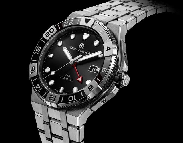 Maurice Lacroix: Aikon Venturer GMT mit Edelstahlband