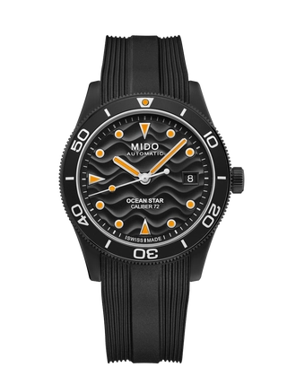 Mido Ocean Star 39, schwarz PVD