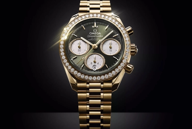 Zifferblatt, Front der Omega Speedmaster