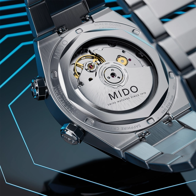 Mido Multifort 8 Two Crowns, Automatikkaliber 72 (Basiswerk ETA A31.111)