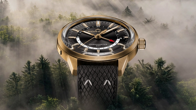 Norqain Freedom 60 GMT 40MM Bronze Limited Edition Antracite