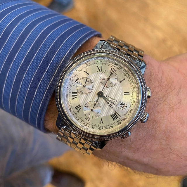 WatchTime Düsseldorf 2022: Besucher Wristshot Tissot WatchTime Düsseldorf 2022: Besucher Wristshot Tissot