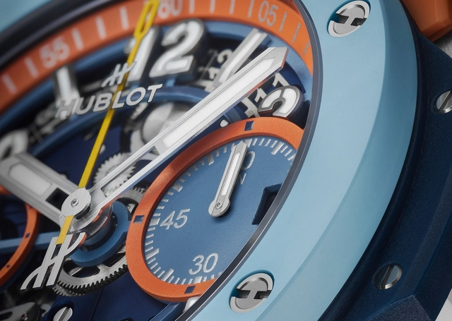 Detail, Zifferblatt der Hublot Big Bang Unico Summer 2025 