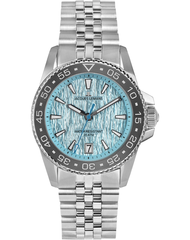 WatchTime-JacquesLemans-LiverpoolDiver-Freisteller.jpg Jacques Lemans – Liverpool Diver, Edelstahluhr, Taucheruhr mit blauem Blatt