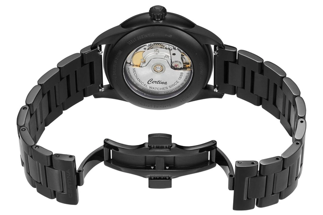 Certina-DS-1-Big-Date-mattschwarz-Boden.jpg Certina DS-1 Big Date mattschwarz Boden und Schließe