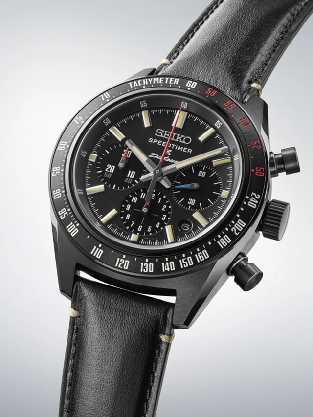 Seiko Speedtimer Mechanical Chronograph Datsun, Limited Edition SRQ057 Zifferblatt
