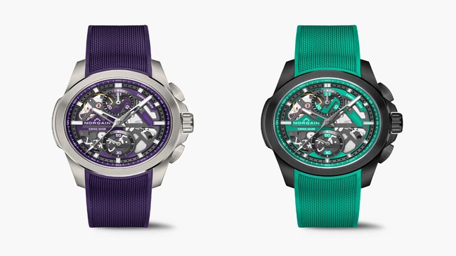 Gesamtansicht Independence Skeleton Uhren von Norqain 