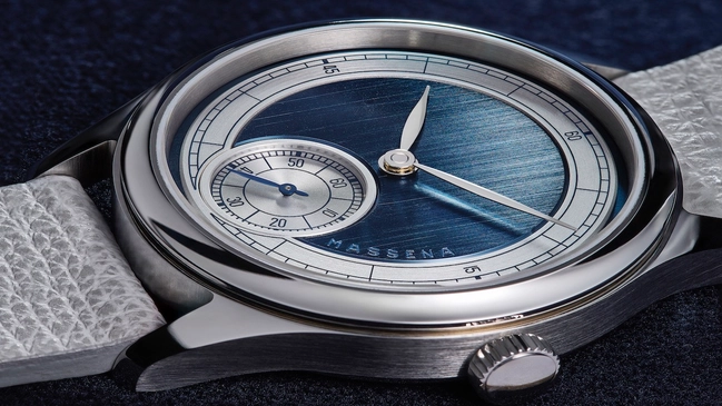 Zifferblatt des Noctograph von Massena LAB und Raúl Pagès