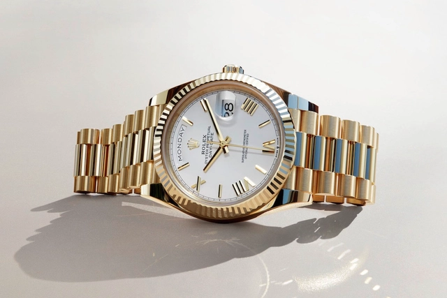 Eine Rolex Oyster Perpetual