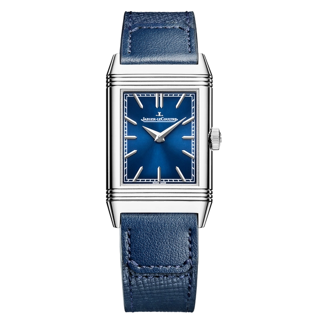 Jaeger-LeCoultre Reverso Tribute Monoface in Blau