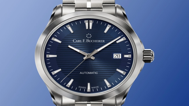 Carl F. Bucherer Manero Urban mit blauem Zifferblatt